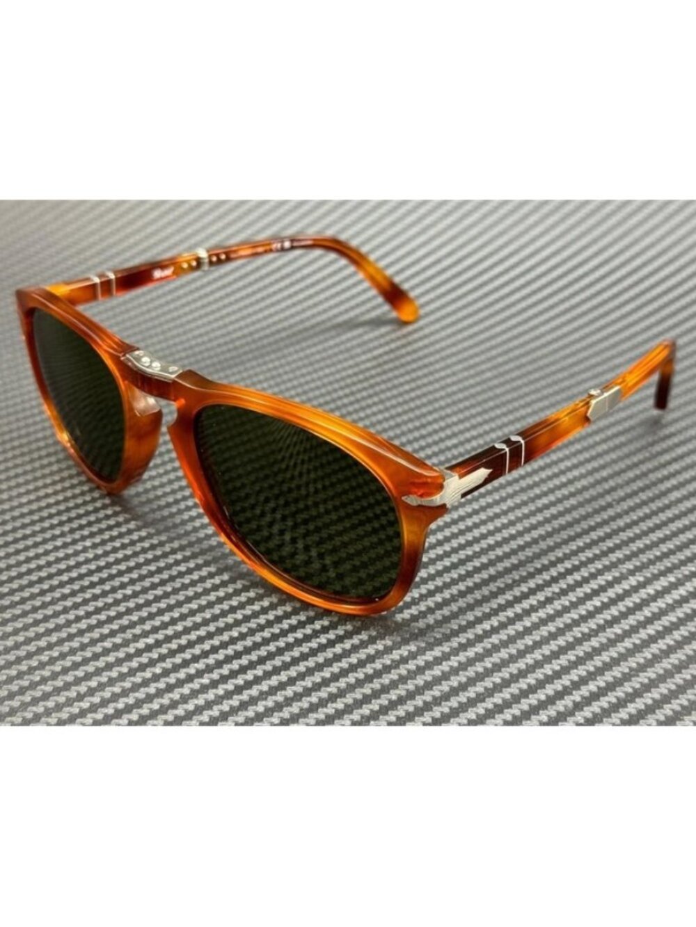 New Persol Men  Terra Di Siena Sunglasses 54-21-140